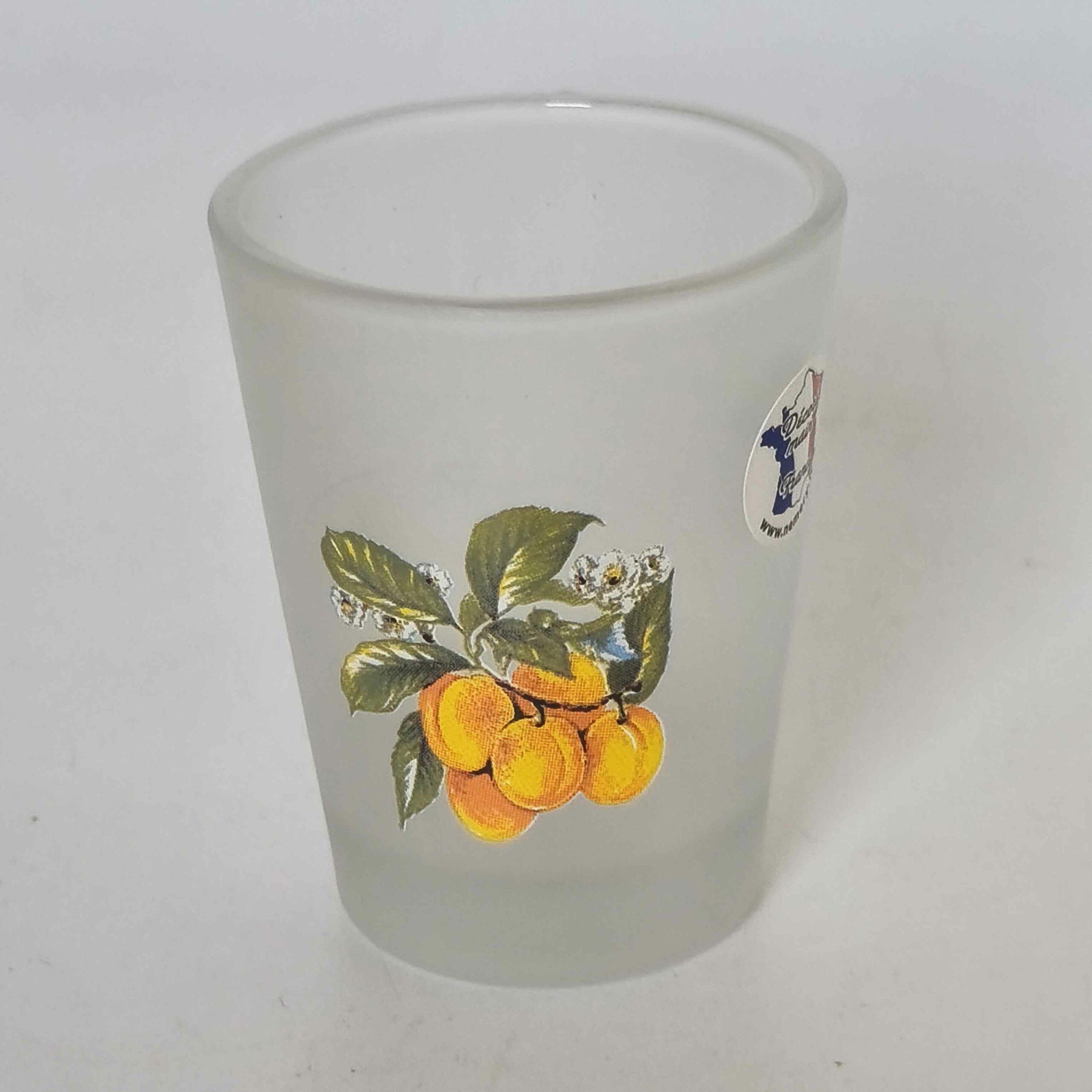 Verre schnaps givré